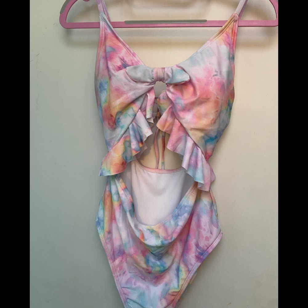 Hurley cut out one-piece.